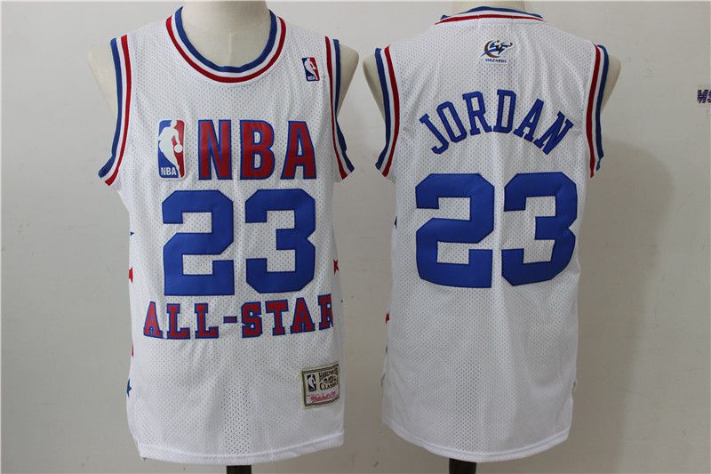 Men Chicago Bulls #23 Jordan White All star NBA Jerseys->chicago bulls->NBA Jersey